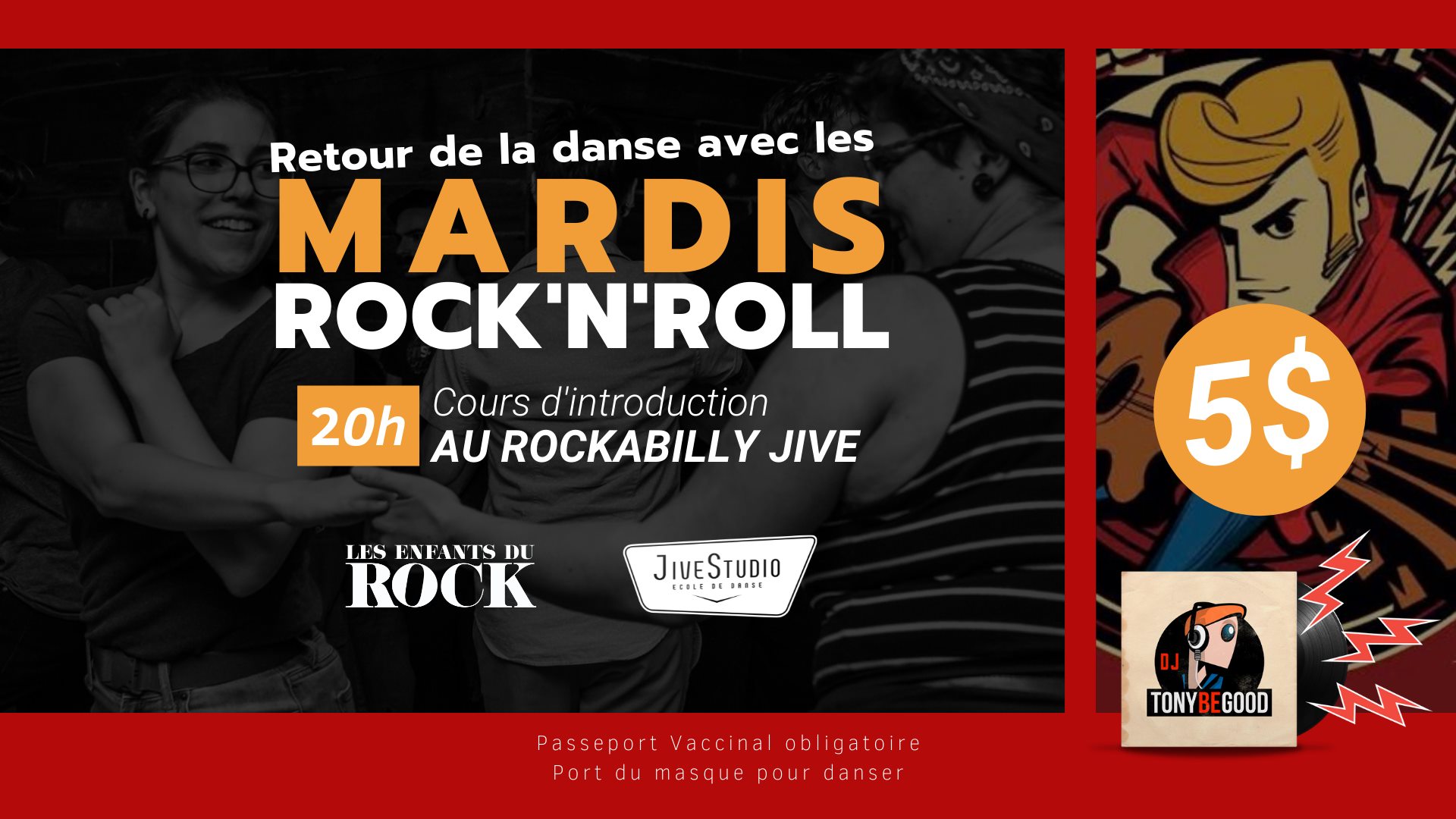 Les mardis Rock n Roll aux Enfants du Rock